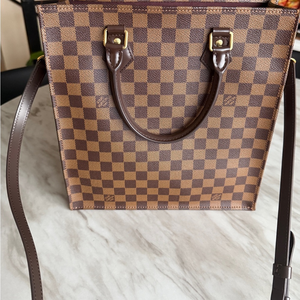Louis vuitton Demier ebene Brown Tote Bag